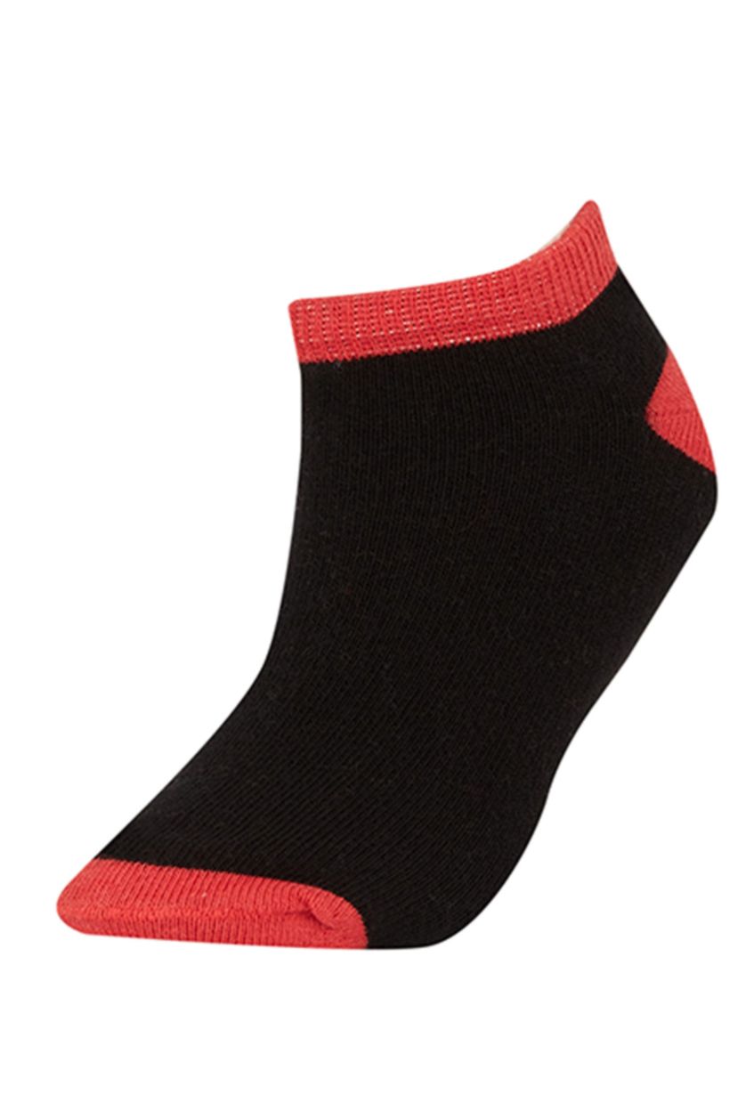 BOYS & TEENS Black Boy 7 piece Short Socks