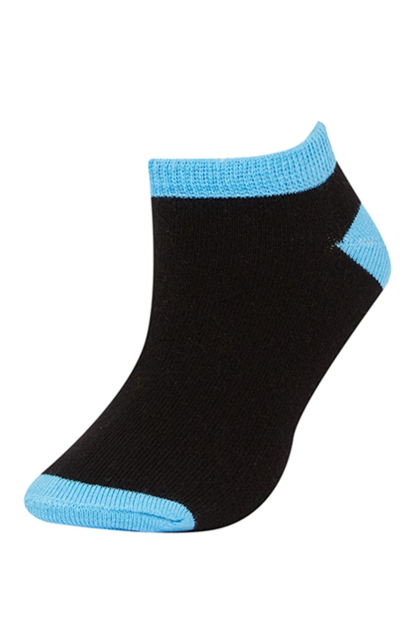 BOYS & TEENS Black Boy 7 piece Short Socks