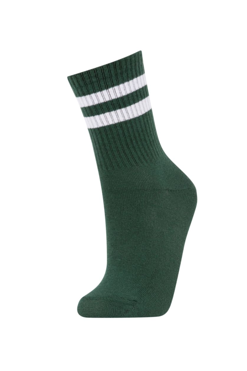 أولادي MIXED شرابات اولادي قطن طويل - 5 قطع