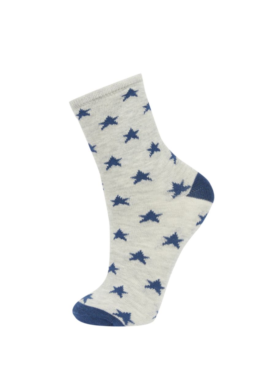 BOYS & TEENS Karma Boy 5 Pack Cotton Long Socks