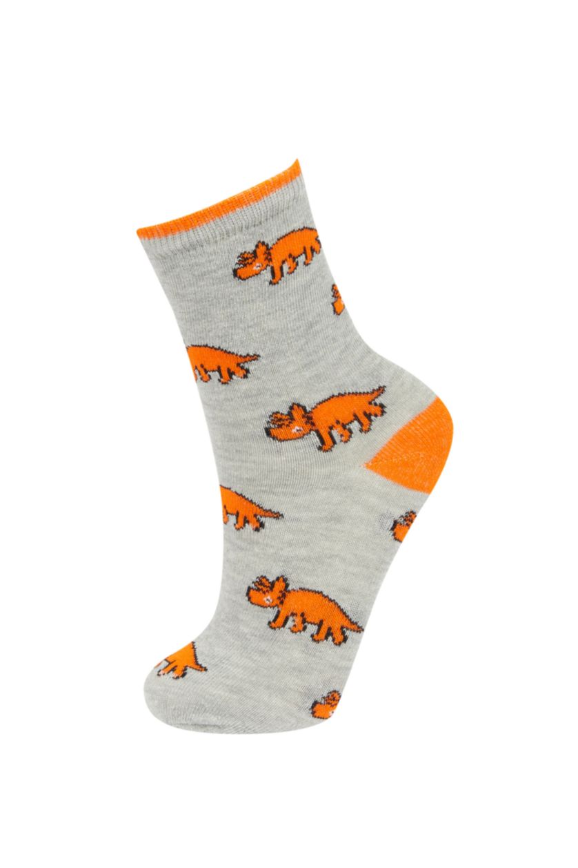 Мальчики и подростки Разноцветный Носки из хлопка для мальчиков, 3 пары