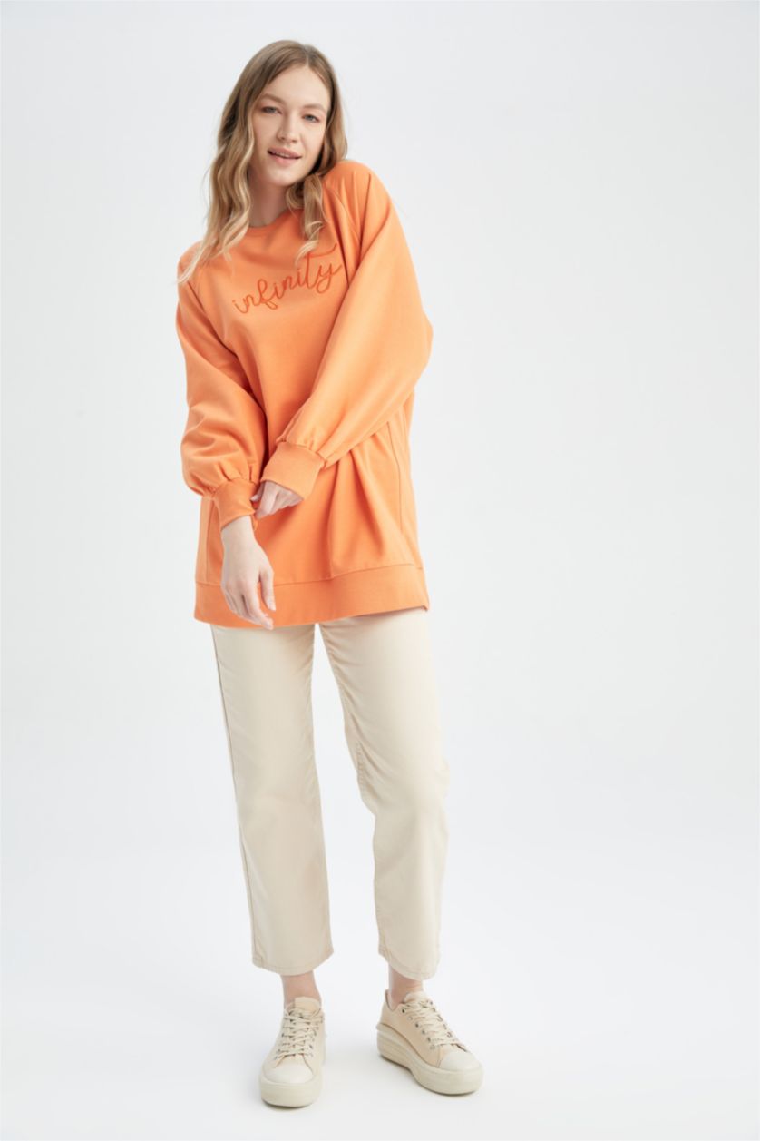 WOMAN Sand Straight Fit Trousers