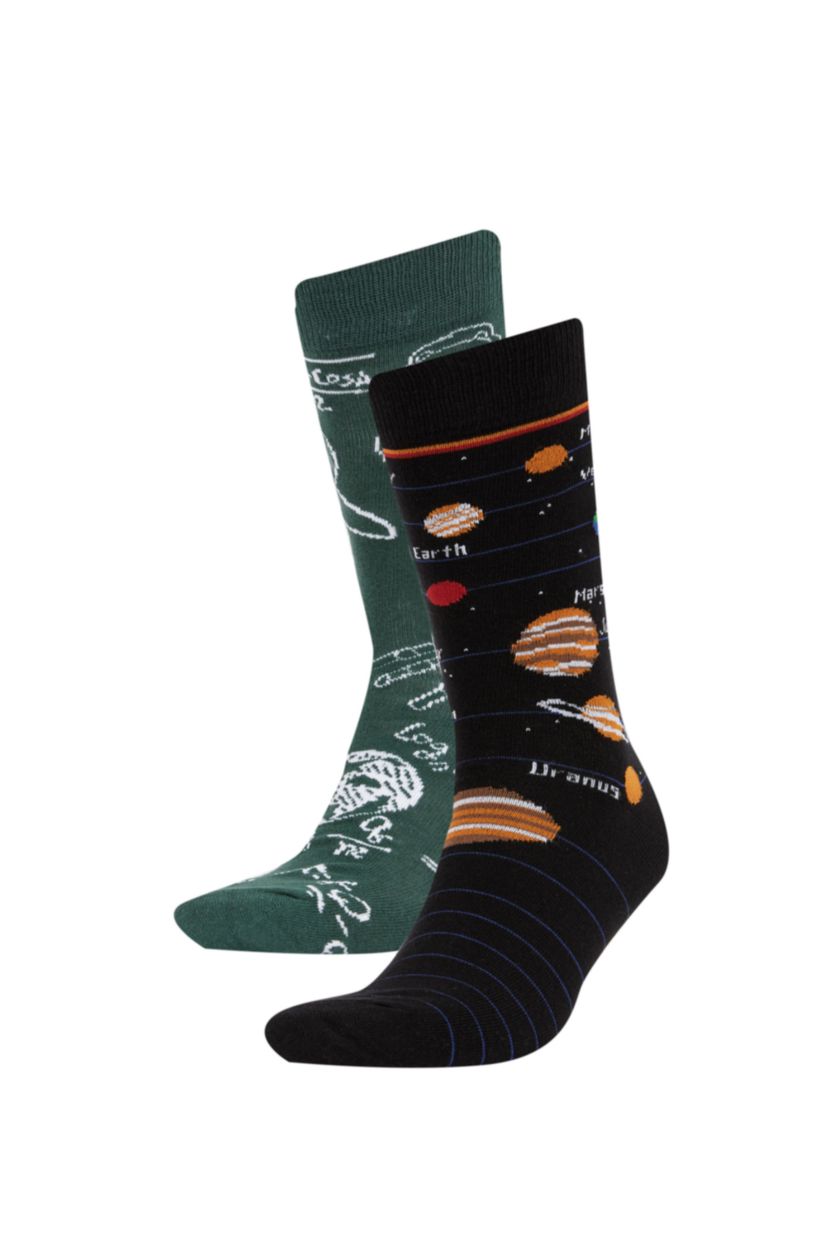 رجال Karma 2 piece Cotton Funny Socks