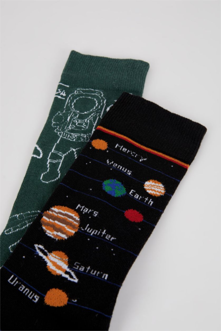 رجال Karma 2 piece Cotton Funny Socks