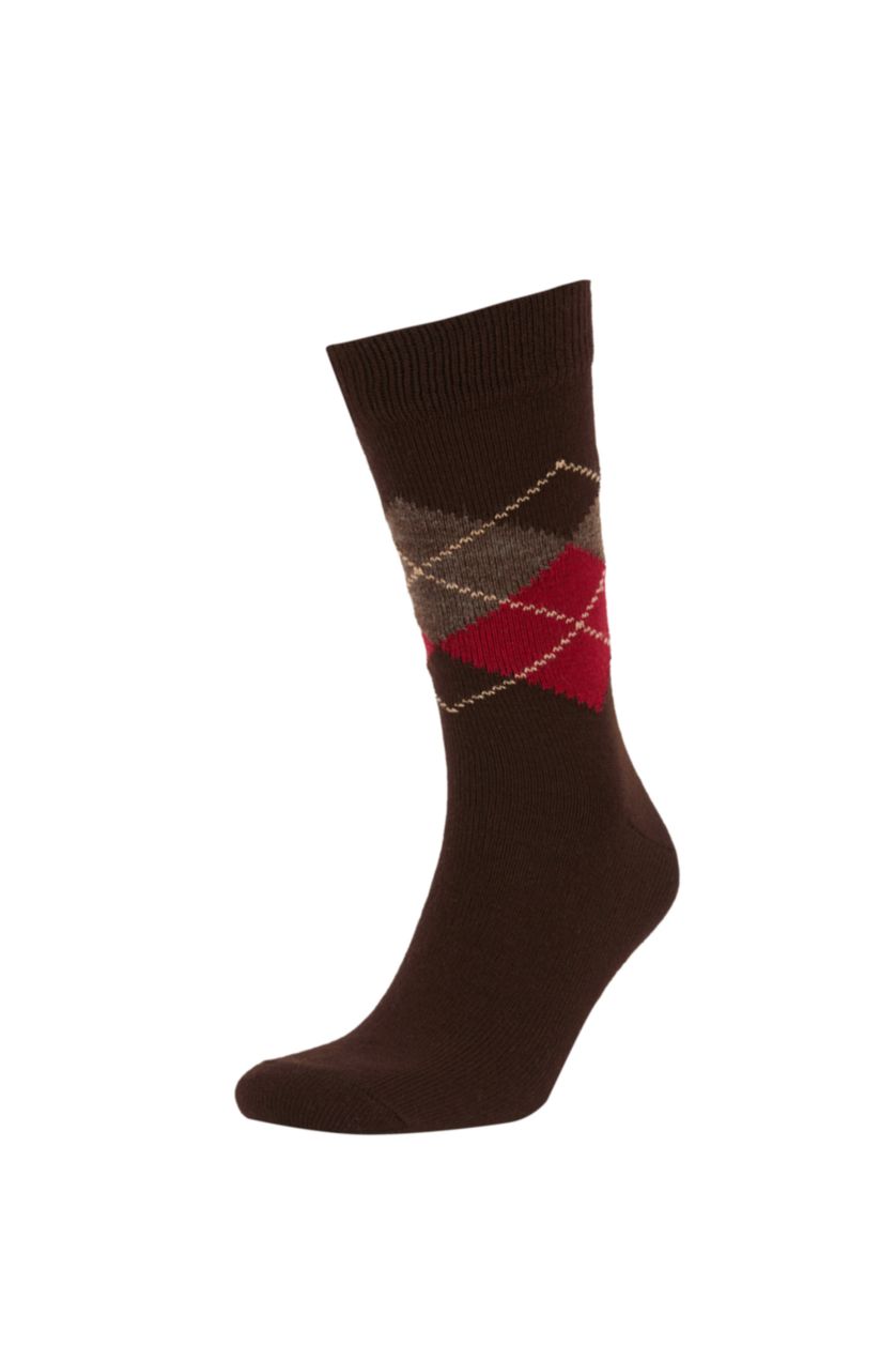 HOMME Marron Chaussettes d'hiver Laıne Homme