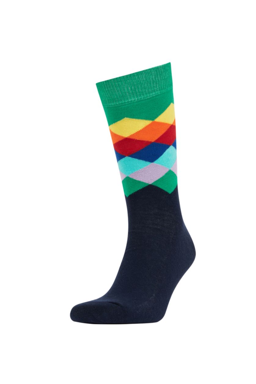 رجال Karma جوارب ممتعة قطن من قطعتين