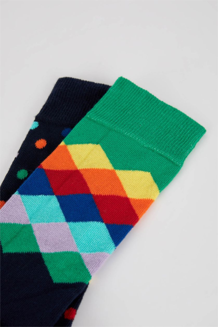 رجال Karma جوارب ممتعة قطن من قطعتين