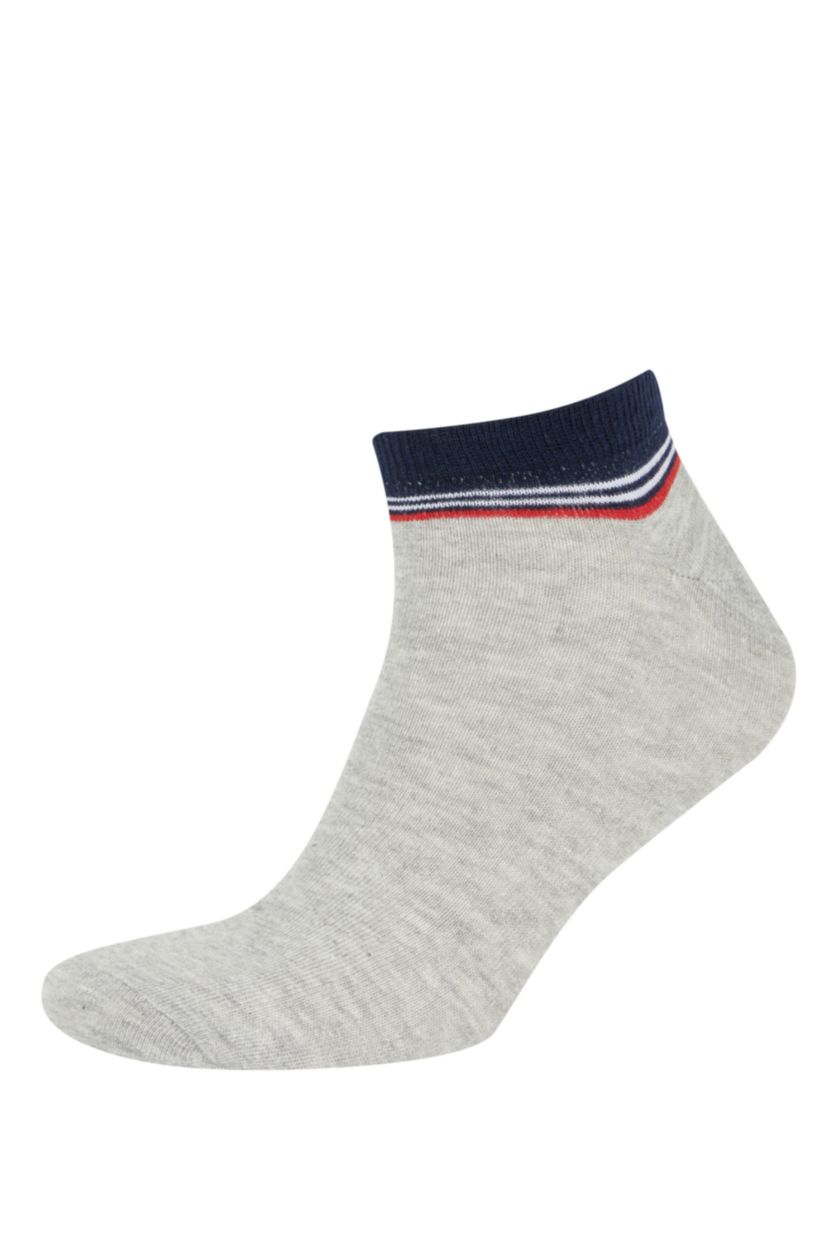 Man Karma 5 Piece Cotton Short Socks