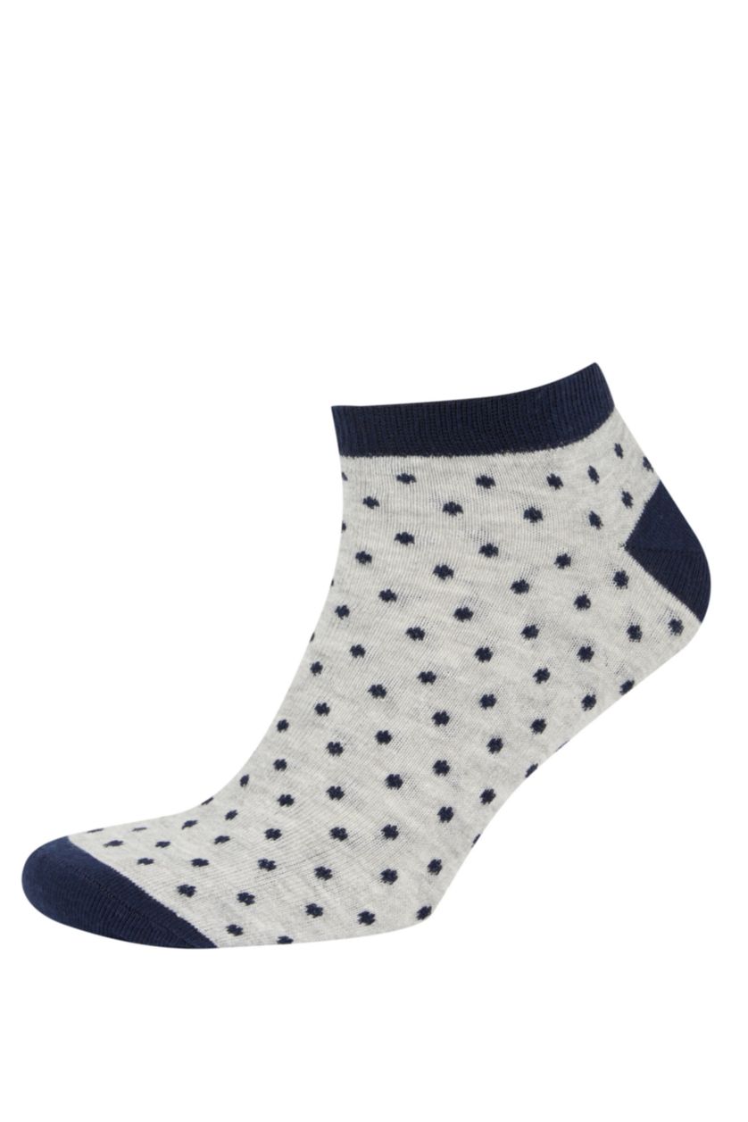 Man Karma 5 Piece Cotton Short Socks