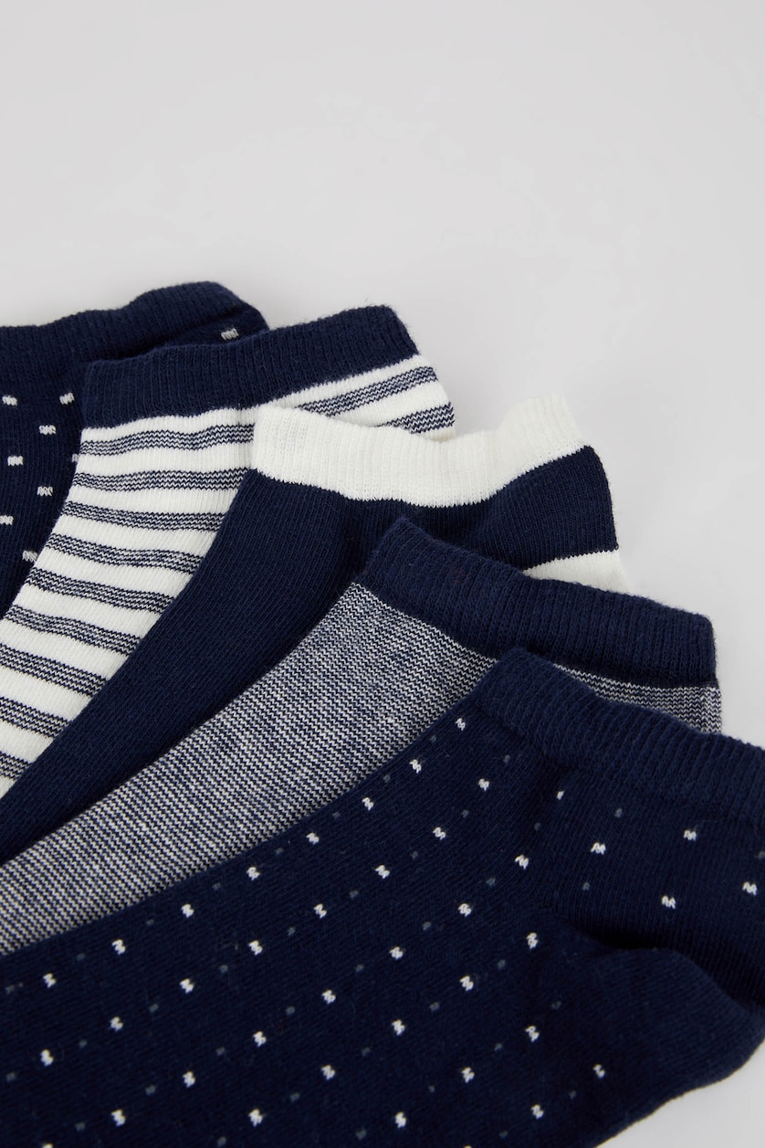 Men Karma 5 Piece Cotton Short Socks