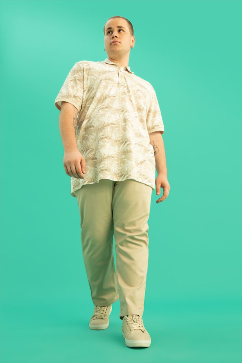 MAN Beige jogger Trousers