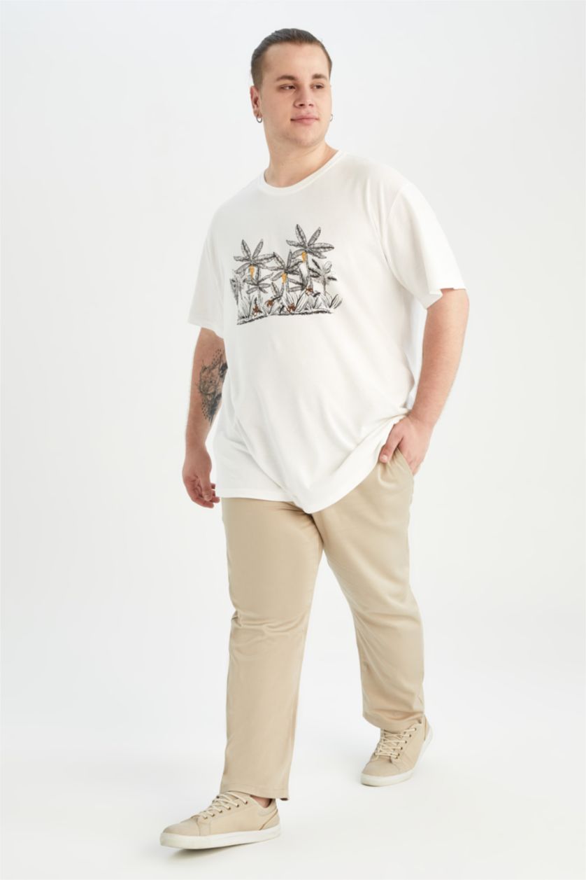 MAN Beige jogger Trousers