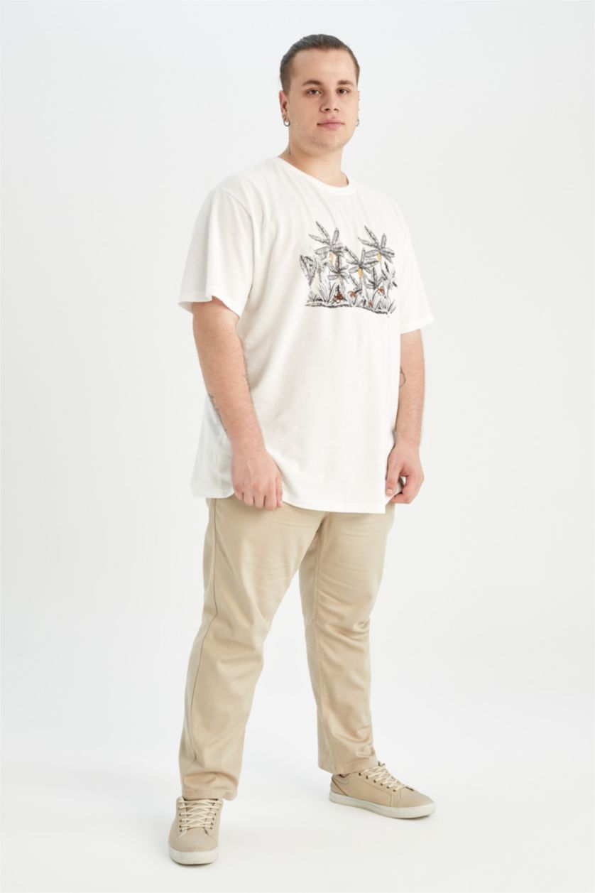 MAN Beige jogger Trousers
