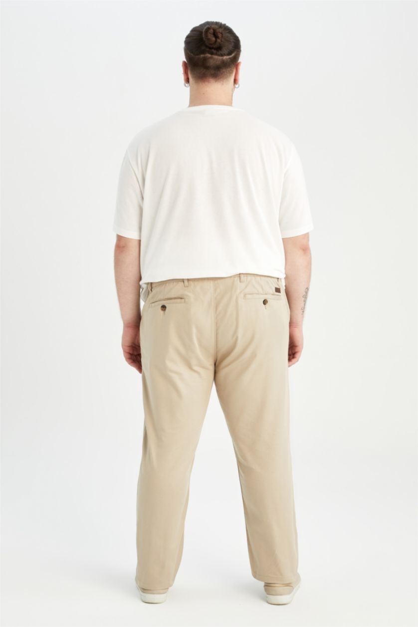 MAN Beige jogger Trousers