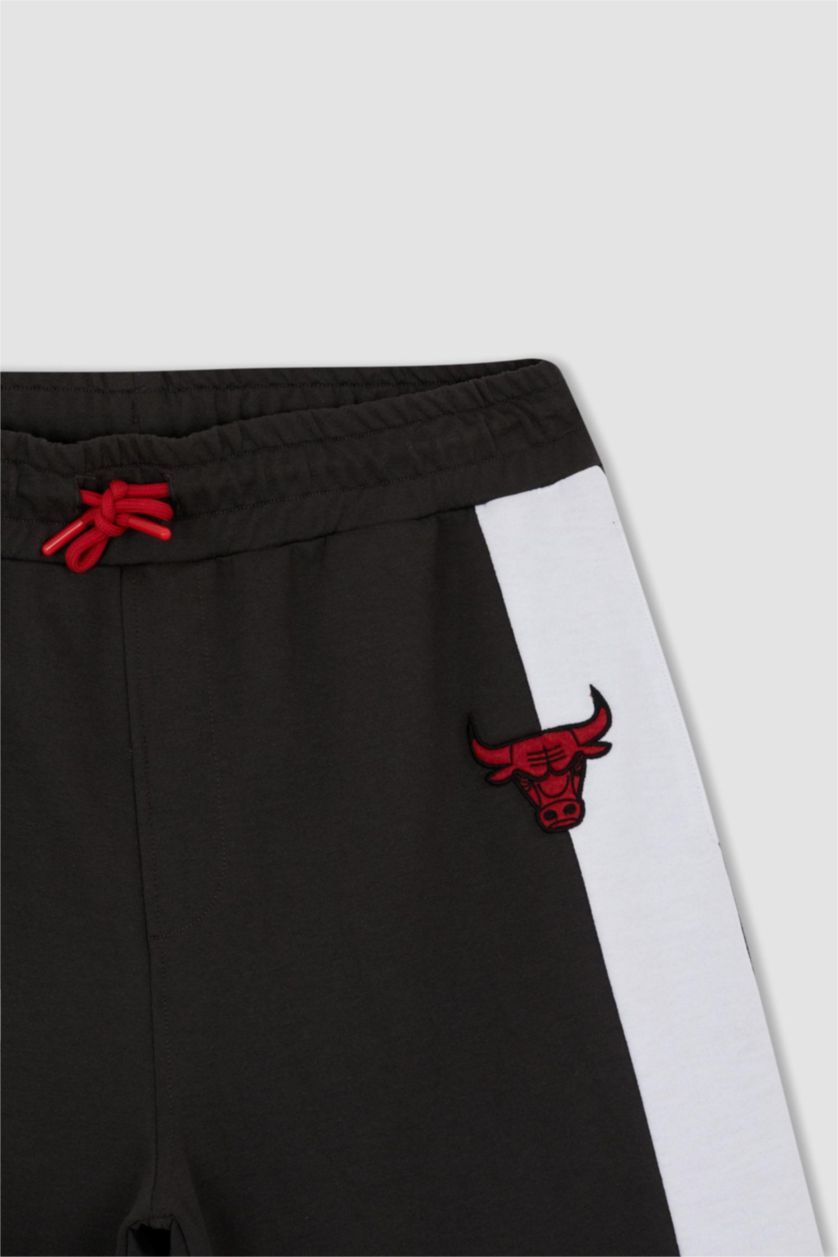 HOMME Anthracite Short Coupe Régulière NBA Chicago Bulls