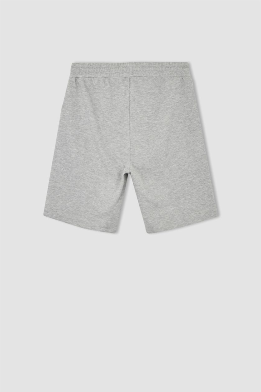 MAN Light Grey Melange Thin Sweatshirt Fabric