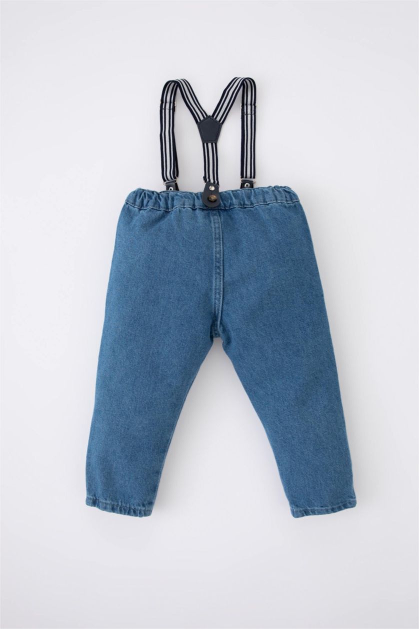 BABY BOY Blue Baby Boy Pocket Suspender Jeans