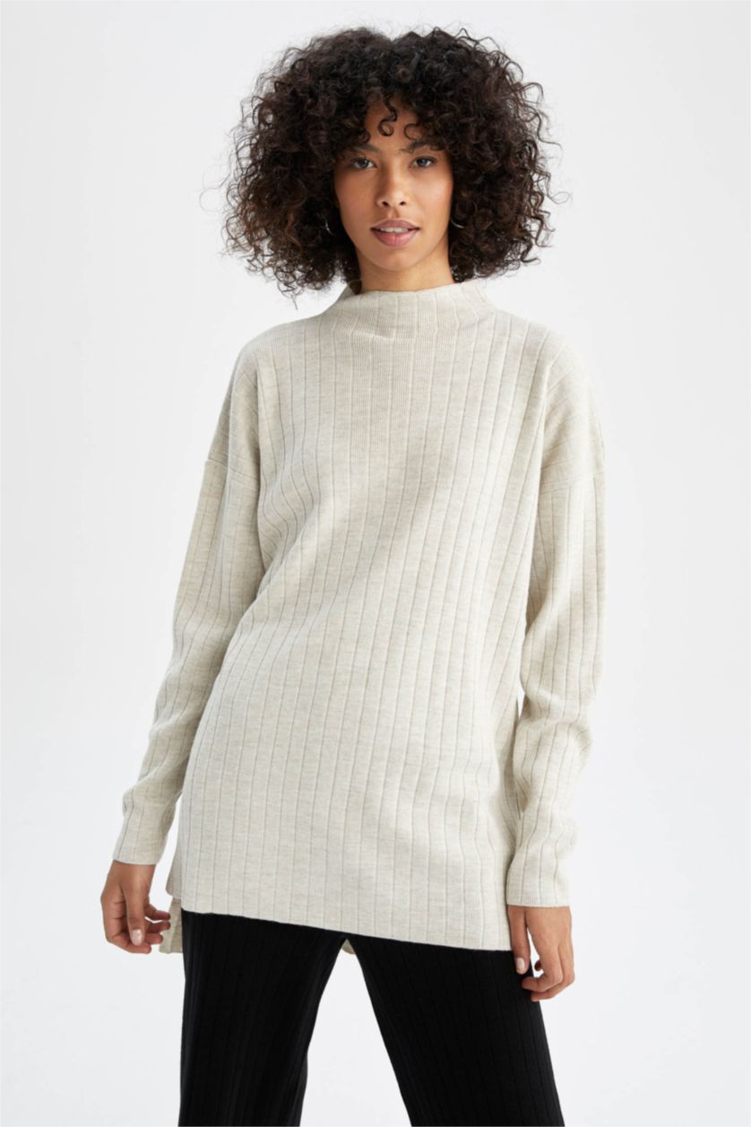 WOMAN Stone Regular Comfort Fit Crew Neck Tunic