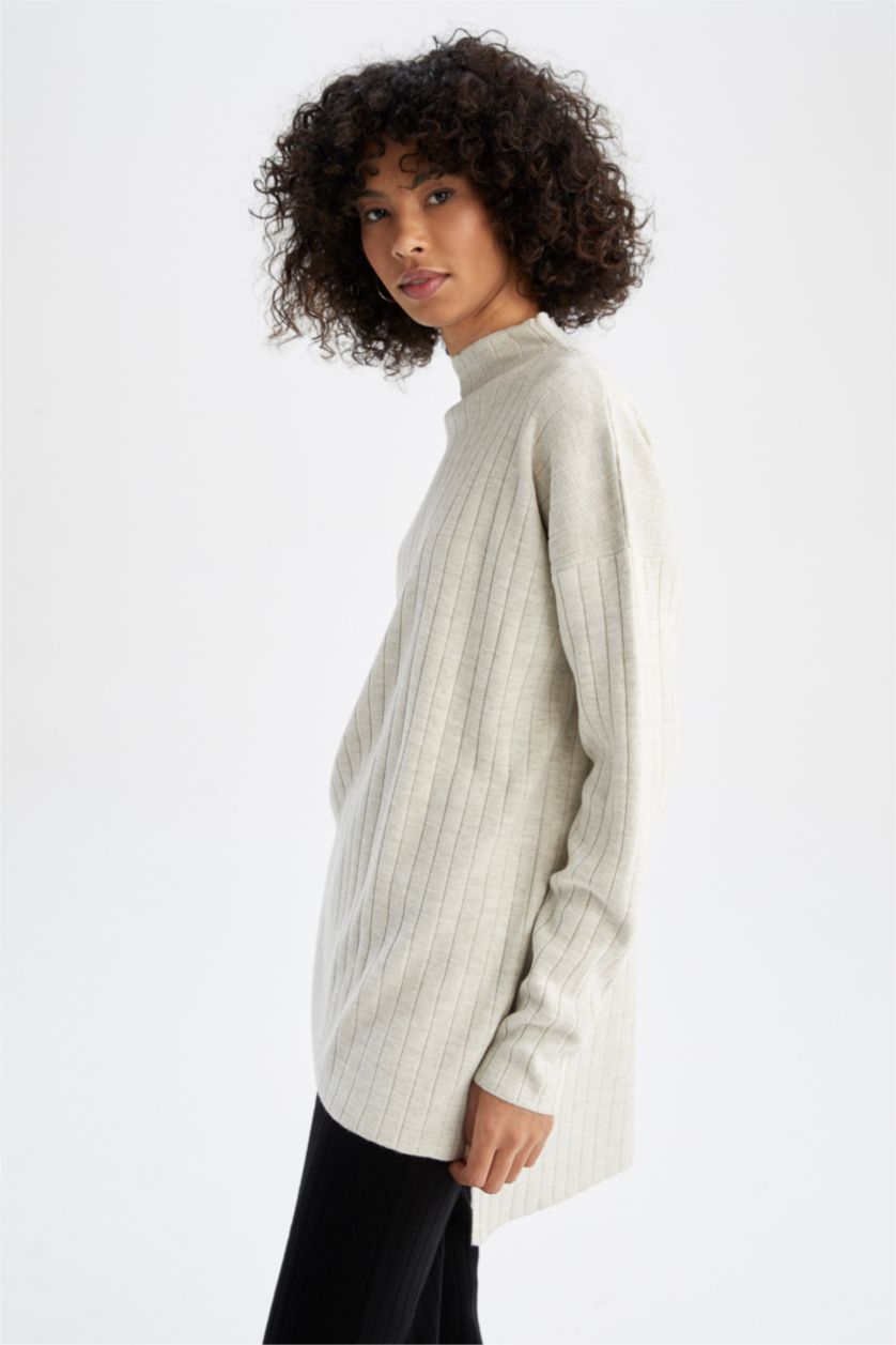 WOMAN Stone Regular Comfort Fit Crew Neck Tunic