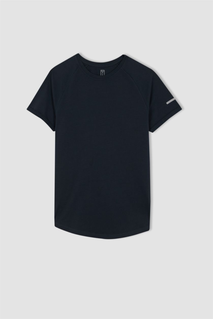 MAN NAVY Defacto Fit Long Muscle Fit Crew Neck Short Sleeve T-Shirt