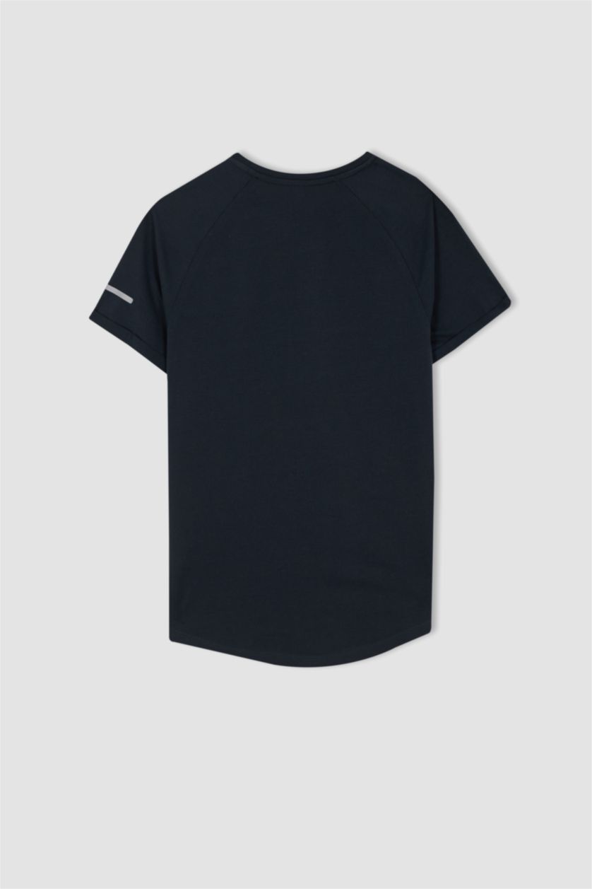 MAN NAVY Defacto Fit Long Muscle Fit Crew Neck Short Sleeve T-Shirt