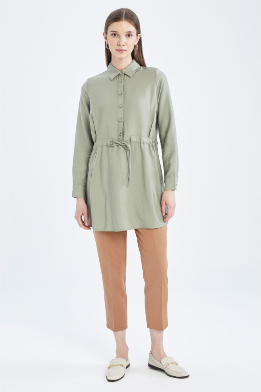 نساء جملي بنطلون بيزك كاروت فيت