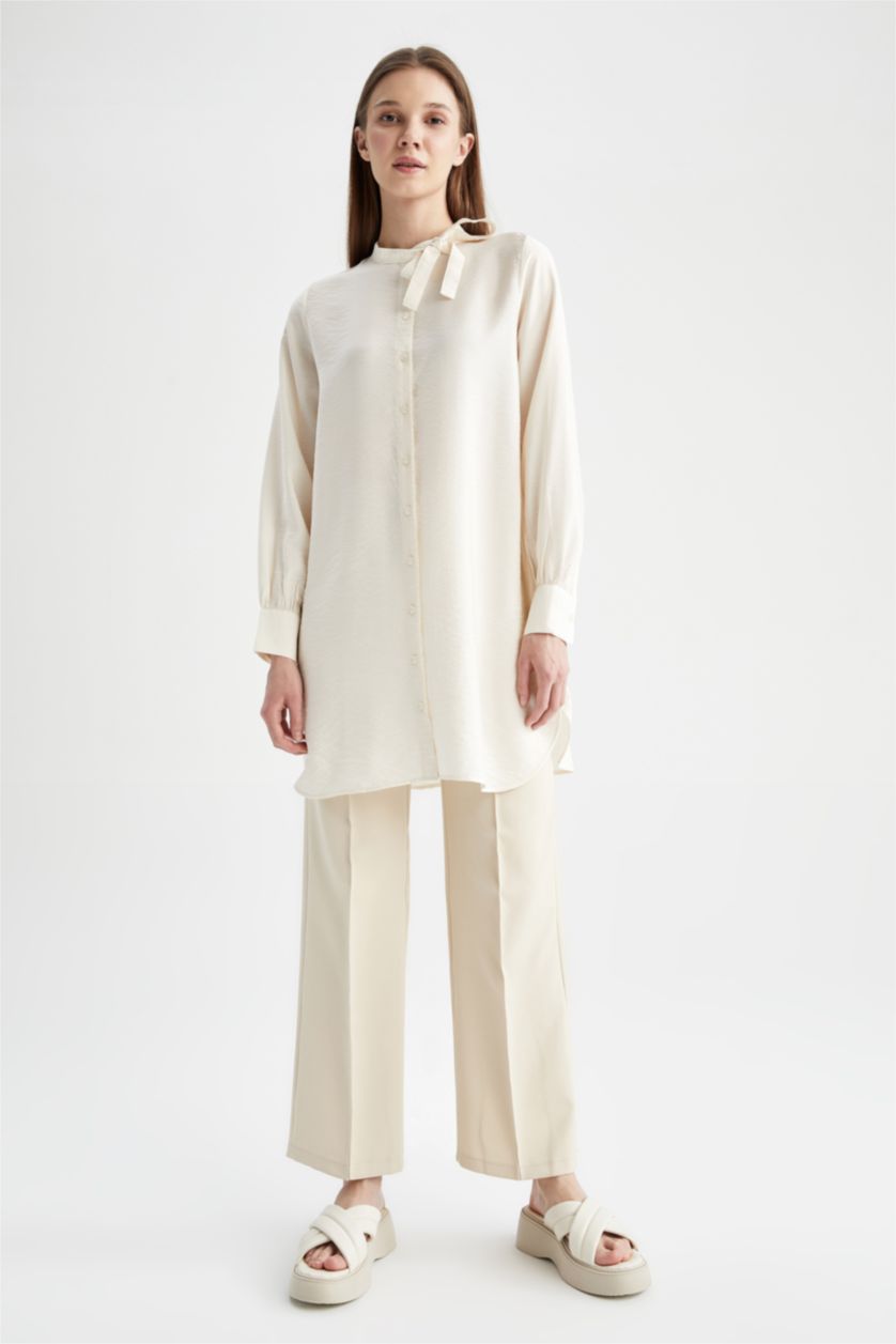 نساء اللون الحجري بنطرون كاروت فيت