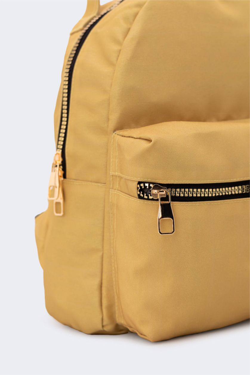 WOMAN Beige Backpack