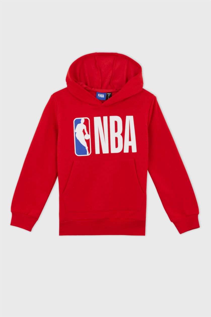 أولاد أحمر هودي اولادي قصة عادية بجيب من NBA