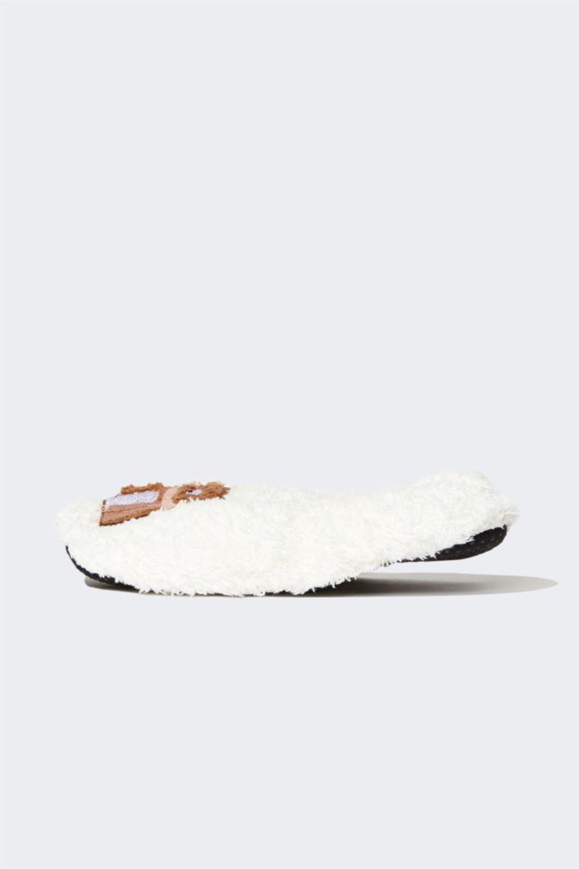 FEMME Beige Pandouf Semelle Plate