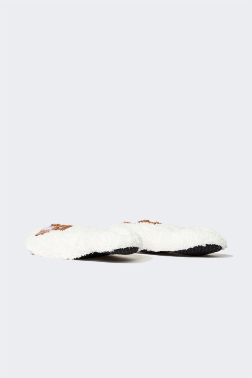 FEMME Beige Pandouf Semelle Plate