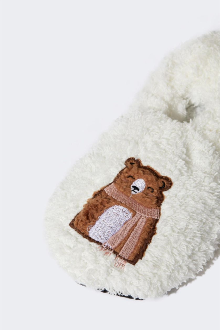 FEMME Beige Pandouf Semelle Plate