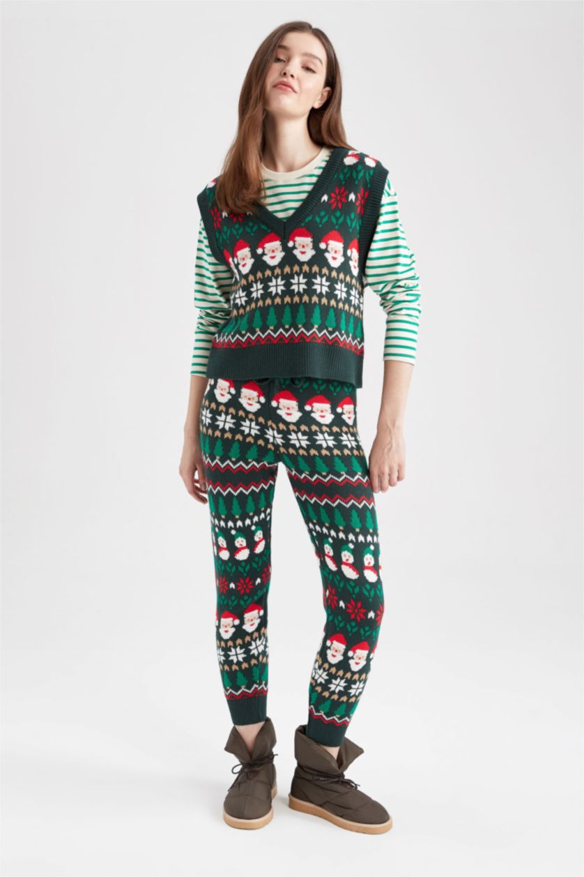 WOMAN Green jogger Trousers