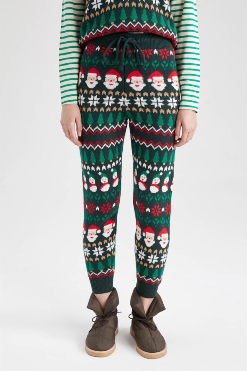 WOMAN Green jogger Trousers