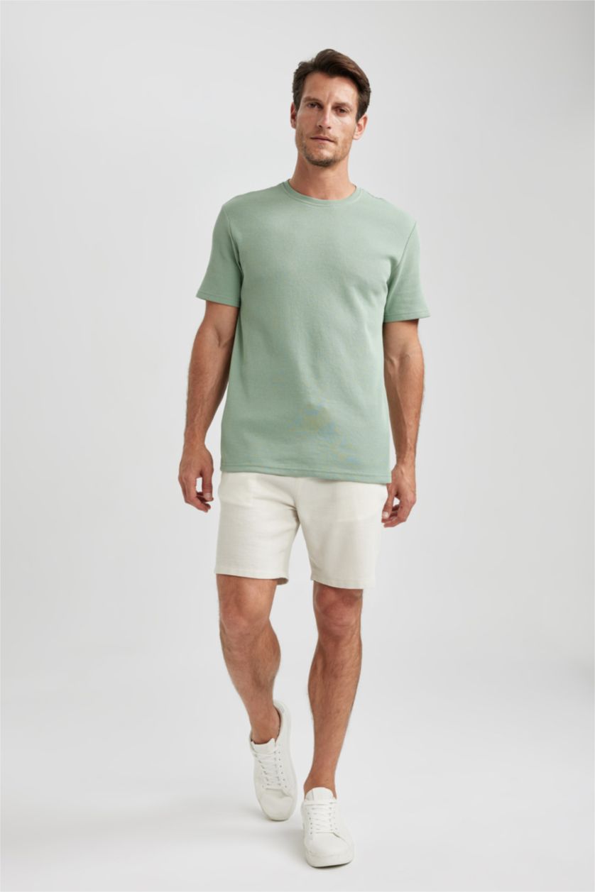 MAN Stone Relax Fit Lace-Up Shorts