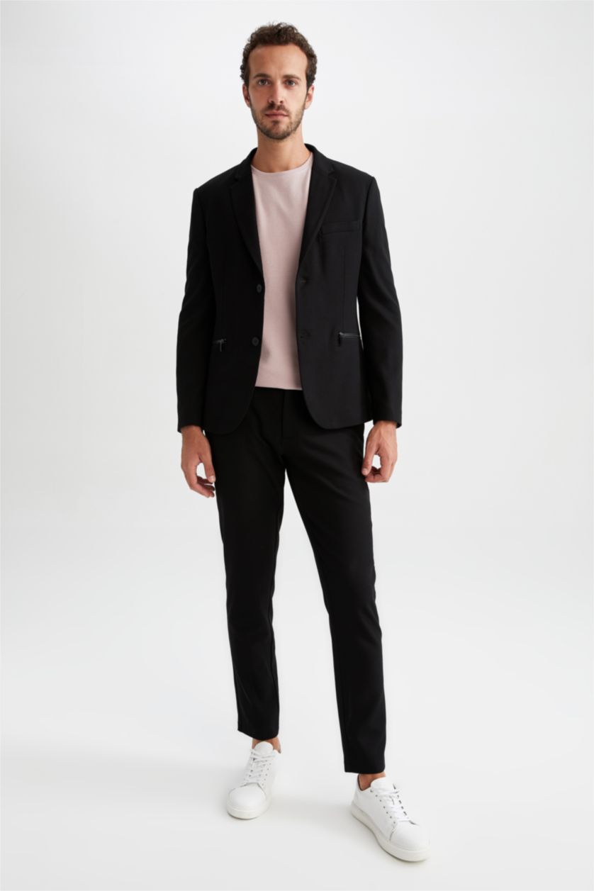 Man Black jogger Trousers