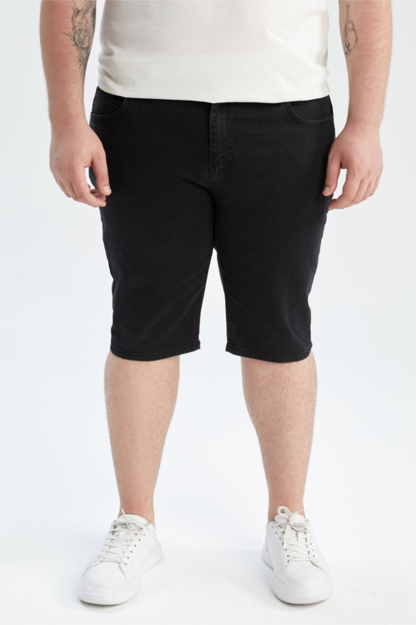 رجال أسود Slim Fit