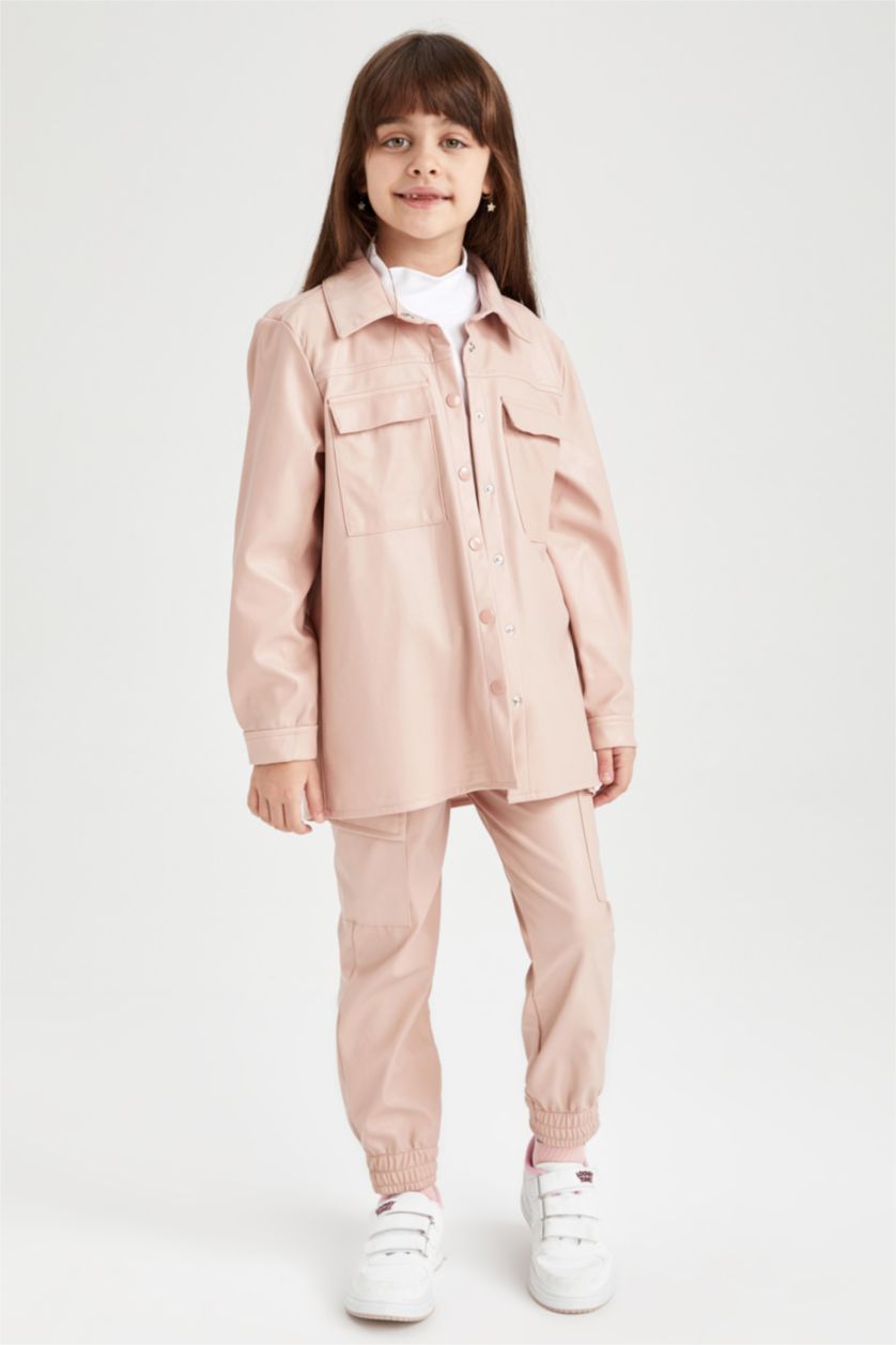 Девочки и подростки Розовый Штаны карго кроя