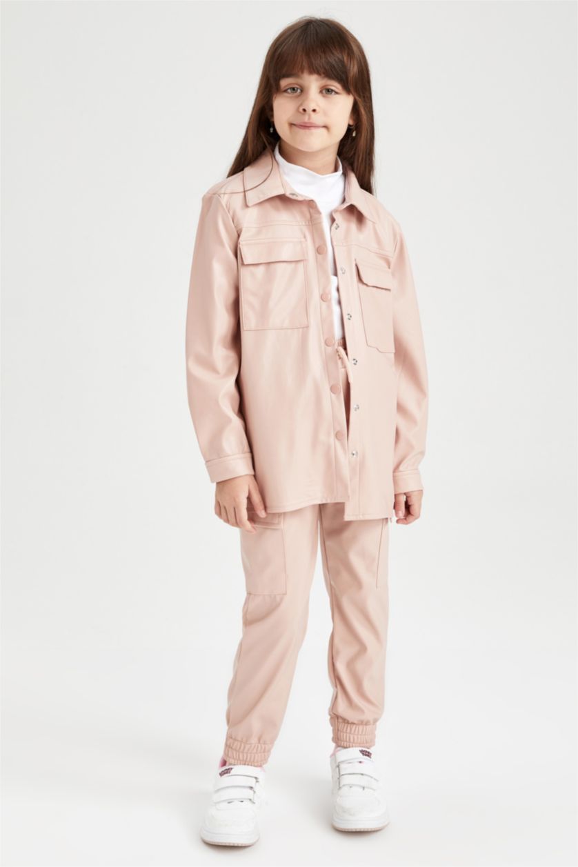 Девочки и подростки Розовый Штаны карго кроя