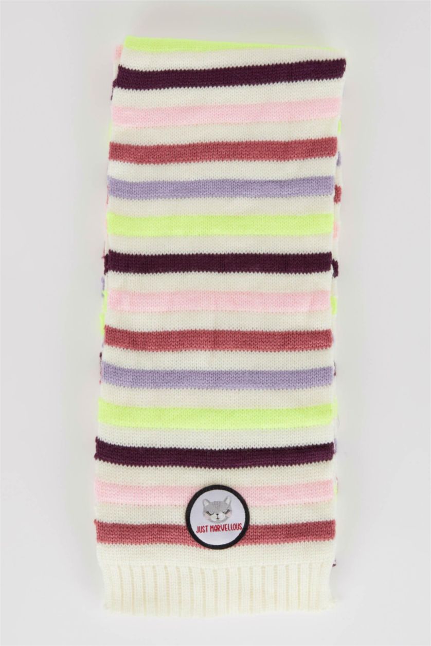 بنات Karma طقم بناتي قفازات قبعة و  وشاح  مكون من 3 قطع