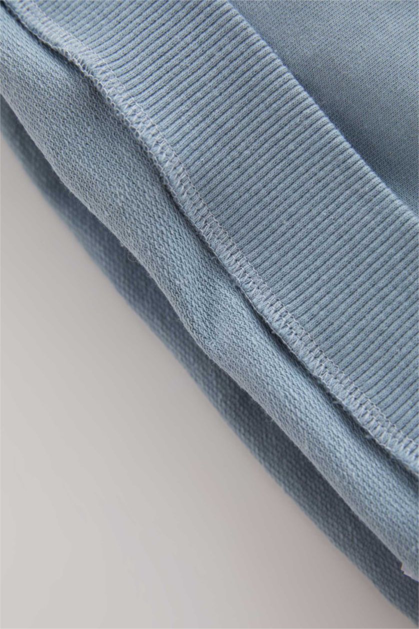 Baby Boy Blue 2 piece Regular Fit Crew Neck Set