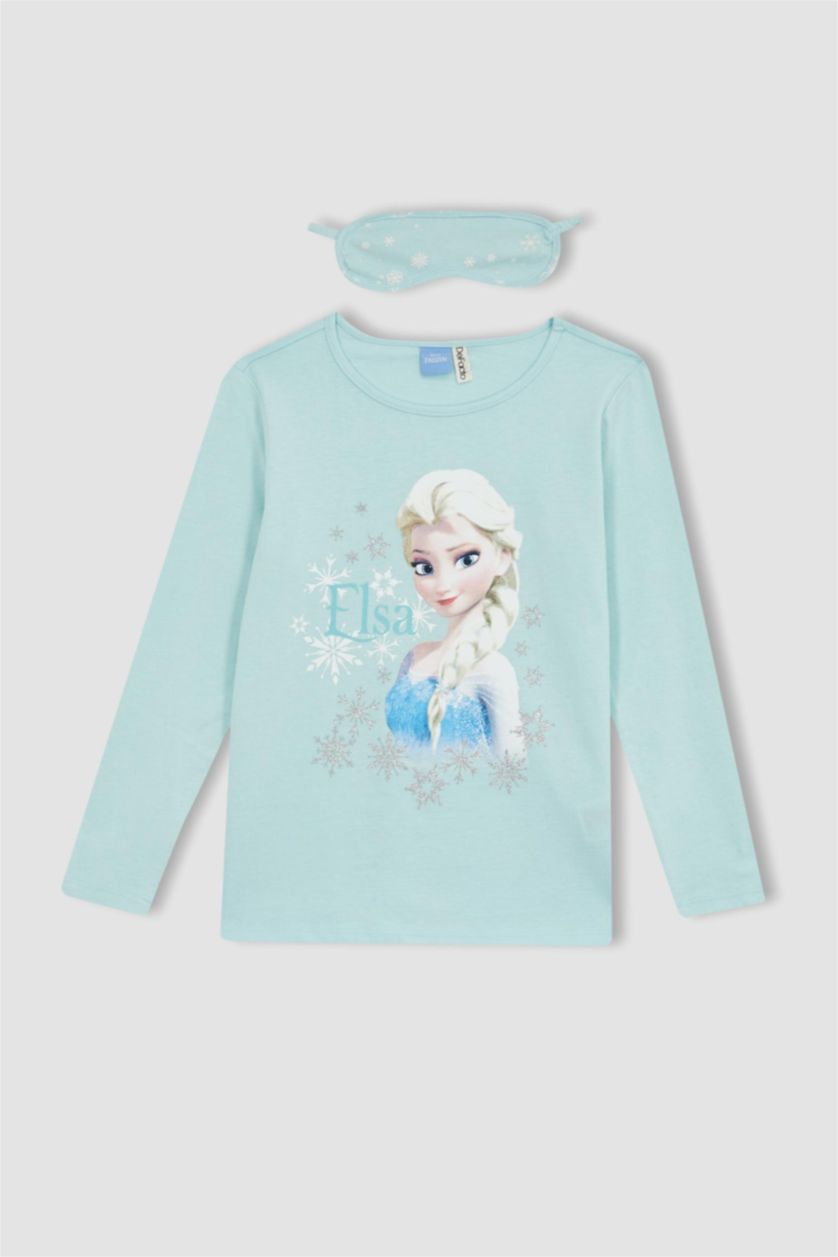 بنات أكوا سيت بجامة قصة عادية Frozen مرخص من من قطعتين