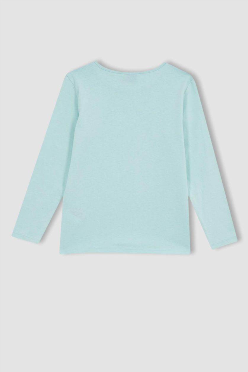 بنات أكوا سيت بجامة قصة عادية Frozen مرخص من من قطعتين