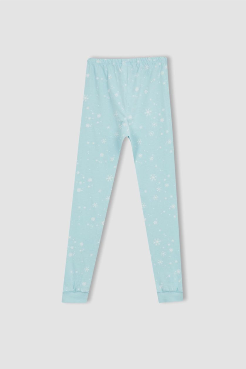 بنات أكوا سيت بجامة قصة عادية Frozen مرخص من من قطعتين