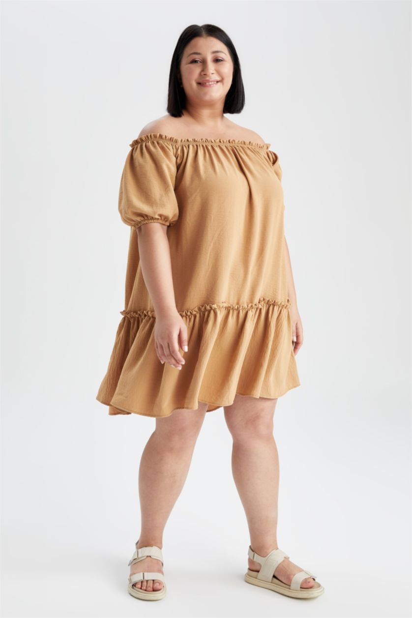 WOMAN Sand Mini Dress
