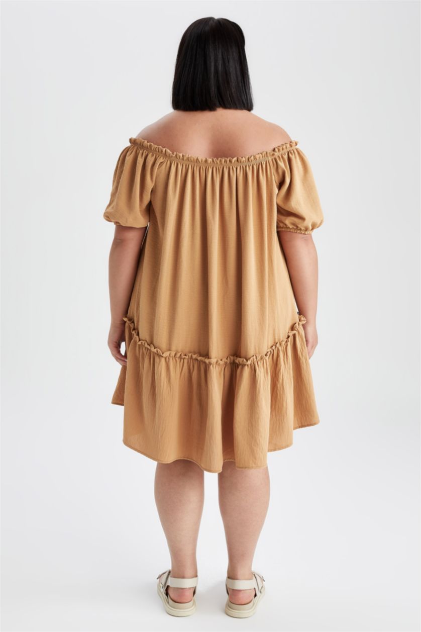 WOMAN Sand Mini Dress