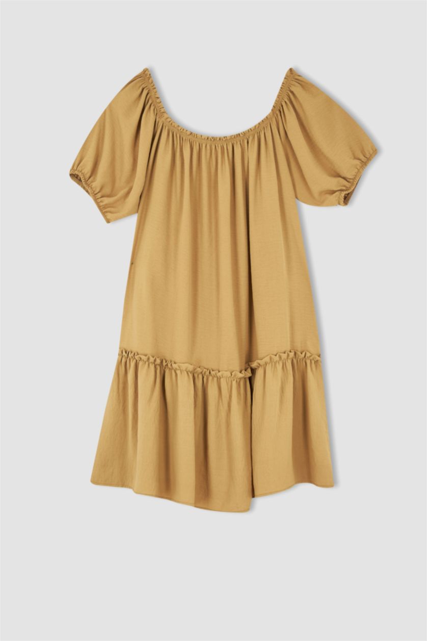 WOMAN Sand Mini Dress