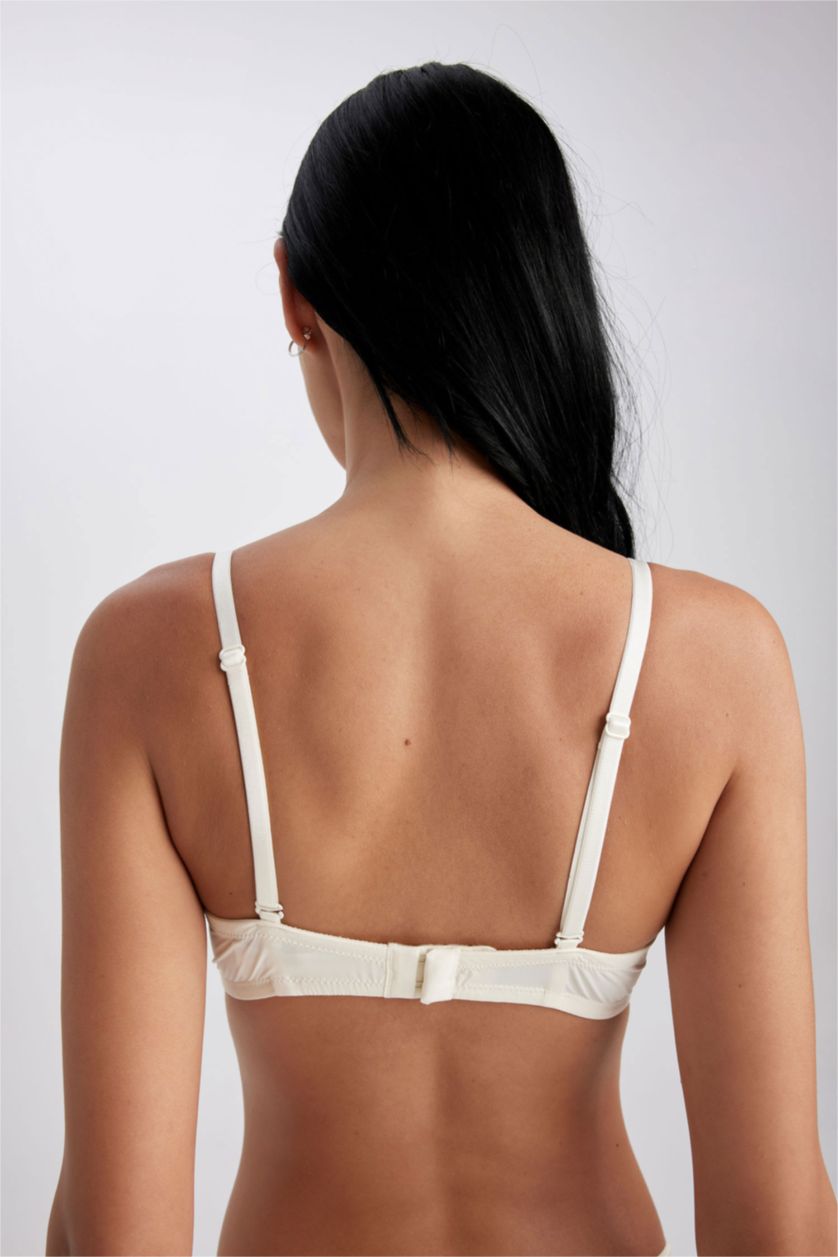 FEMME Blanc Soutien-Gorge Fall In Love