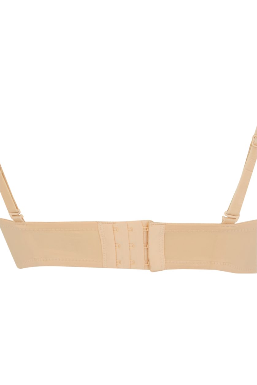 FEMME Beige Soutien gorge Maille Sans Rembourrage