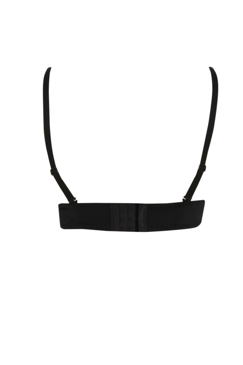 WOMAN Black Strapless Bra